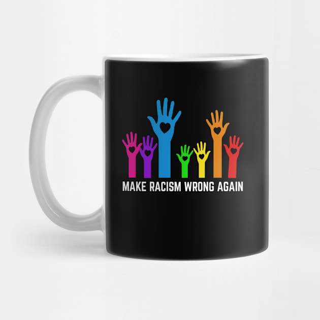 Make racism wrong again anti trump 86 45 by Boneworkshop